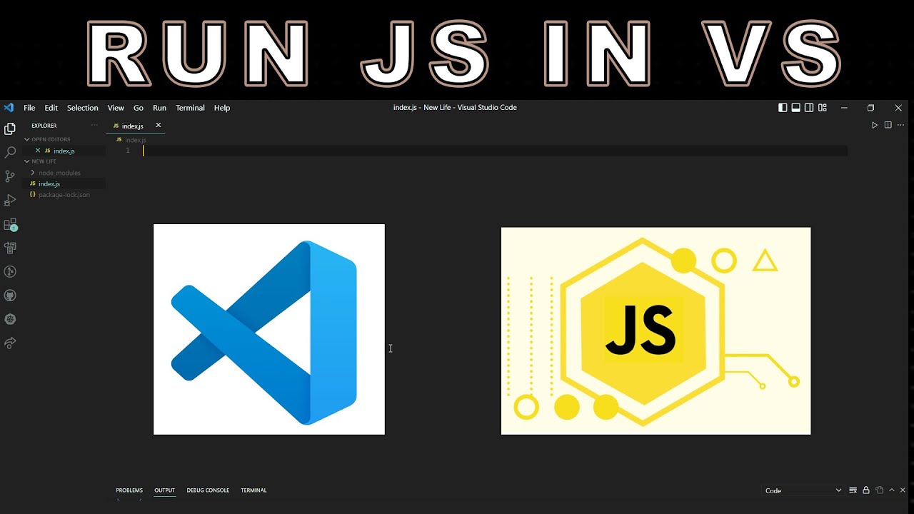 How to Run Javascript in Visual Studio Code on Windows 2023 - YouTube