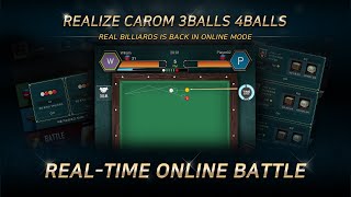 [ REAL BILLIARDS BATTLE ] Carom Mobile game screenshot 2