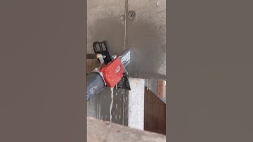 AGP CS11 Concrete Chainsaw in Action — Precision RC Cuts with No Overcut