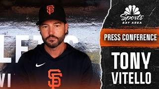 Tony Vitello explains how Carson Whisenhunt s return can help Giants rotation NBC Sports Bay Area