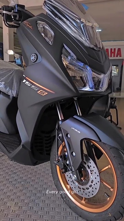 YAMAHA LEXI 155 VVA ABS MATTE BLACK