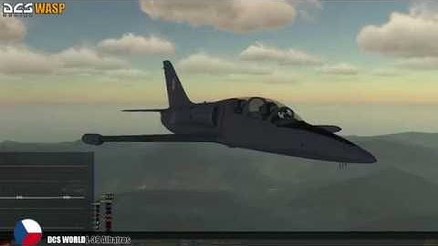 ᴴᴰ DCS World - L-39C Navigation training