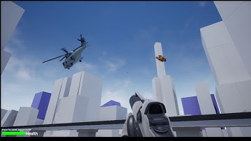 Unreal Engine AI - Drones vs Helicopters - Extended