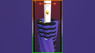 stack ball 3d gameplay | level -1287 😱😱#shorts #viral #tranding