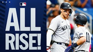 ALL RISE! Aaron Judge hits his 10th home run of 2024! 🧑‍⚖️