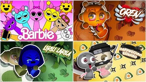 Incredibox Sprunki OC Animated Series Intro VS Barbie Battle 🔥 2025!