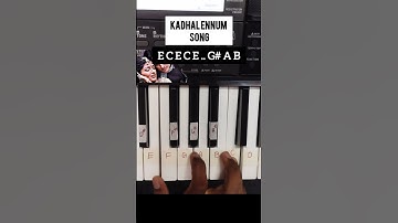 Kadhalenum Thervezhudhi Song Piano Tutorial With Notes | #KadhalenumSong
