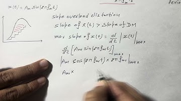 How to avoid Slope Overload Distortion in Delta Modulation | Digital Communication | Lec 64