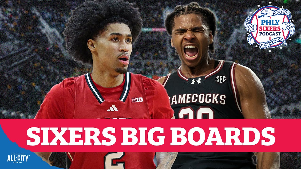 2025 NBA Draft big boards! Our favorite Sixers targets pre-lottery