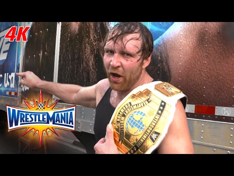 Dean Ambrose on one of the worst beatings of his life: WrestleMania 4K Exclusive, April 2, 2017