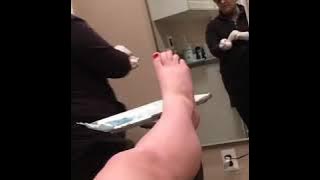 Me getting a VCH piercing.    https://onlyfans.com/trapqueenkt