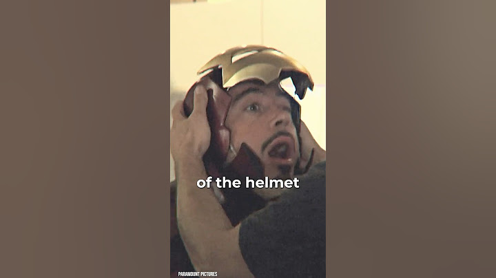 Robert Downey Jr. HATED Iron Man Helmet?!