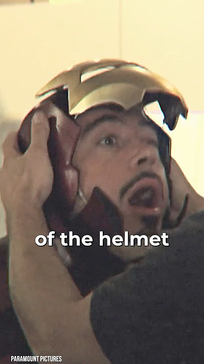 Robert Downey Jr. HATED Iron Man Helmet?!