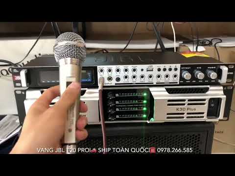 Video Vang JBL T20 PRO Test Gửi Hàng Cho Bác Khách Giá Rẻ lh... - youtube