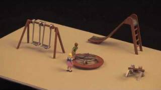 ANIMATED PLAYGROUND HO MODEL RAILROAD