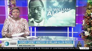 FORMER CABINET MINISTER SIR. WILLIAM ALLEN PASSES
