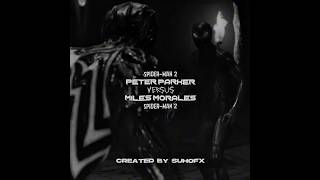 I need ideas (Peter Parker Vs Miles Morales) #viral #spiderman #capcut #fyp #trending