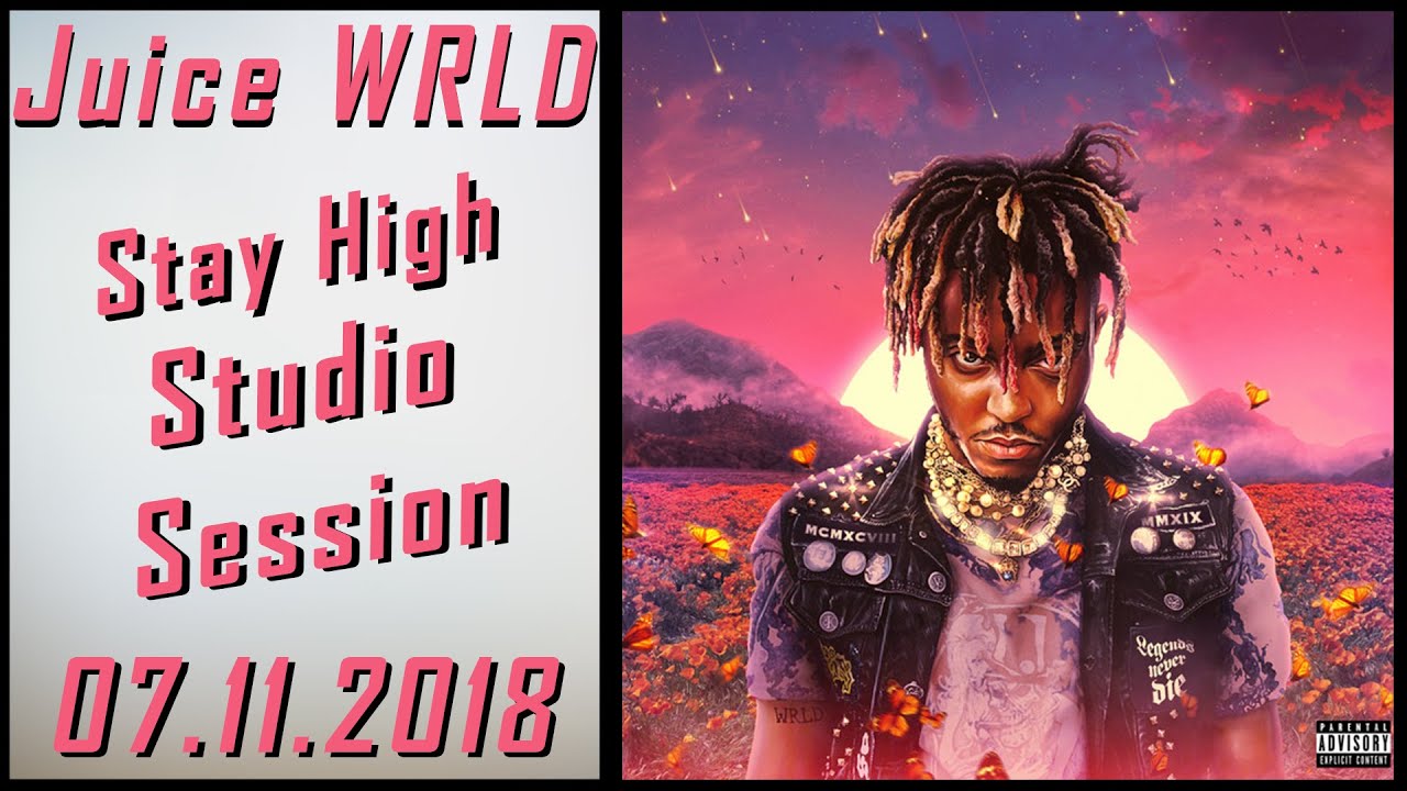 Juice WRLD Recording "Stay High" - Full Studio Session 07.11.2018