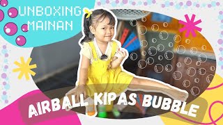 MAGIC FAN TOY THAT PRODUCES BUBBLE | BUBBLE FAN AIRBALL 💕 screenshot 5