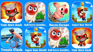 Tom Hero Dash | Ball Hero: Zombie (iOS, Android) Gameplay! screenshot 2