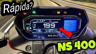 Top speed Nueva PULSAR NS400 | más rápida que DOM 400❓ lo dijo BAJAJ  lanzamiento y precio