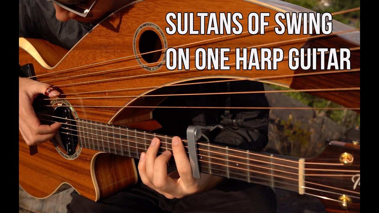 Sultans of Swing - (Dire Straits) - Harp Guitar Cover (Full Version) - Jamie Dupuis