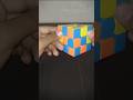 easiest rubix's cube magic trick #cubingshorts #cubing #pattern