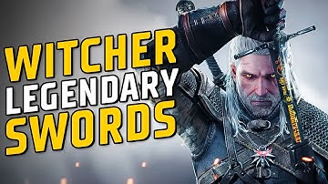 Witcher. 9 iconische zwaarden van Geralt van Rivia!