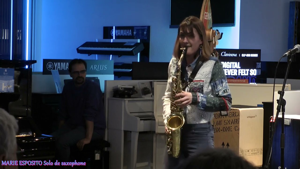 Marie Esposito Solo de saxophone