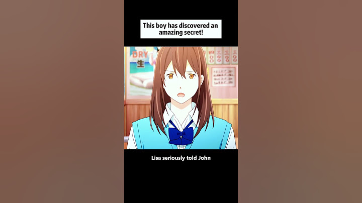 This boy has discovered an amazing secret!  #animeweeb #animeedit #youtube