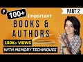 Books & Authors (Part 2) | Books released in 2020-2021 & Earlier | With Memory Tricks | Ma'am Richa