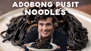 3 Ways To Cook Squid Ink Pasta (Butter Crab, Squid Adobo, Malunggay Pesto) with Erwan Heussaff