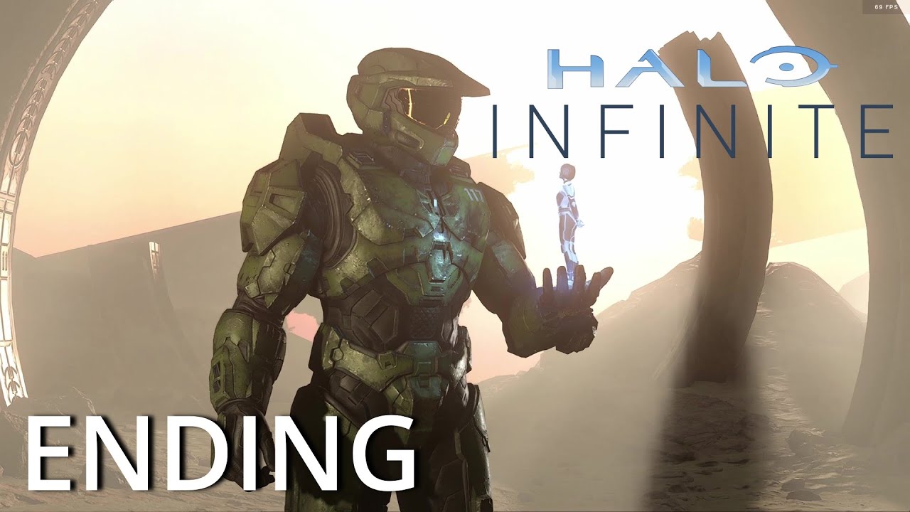 ENDING/HALO INFINITE - Defeating the Harbinger, End credit scene Atriox, The Endless have been found