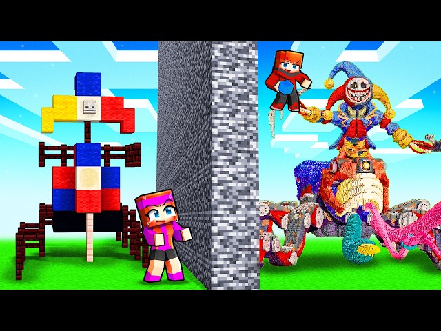 J'ai TRICHÉ avec le PROTOTYPE de Poppy Playtime en Build Battle sur Minecraft !