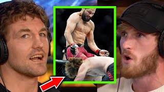 LOGAN PAUL ROASTS BEN ASKREN ABOUT JORGE MASVIDAL KO