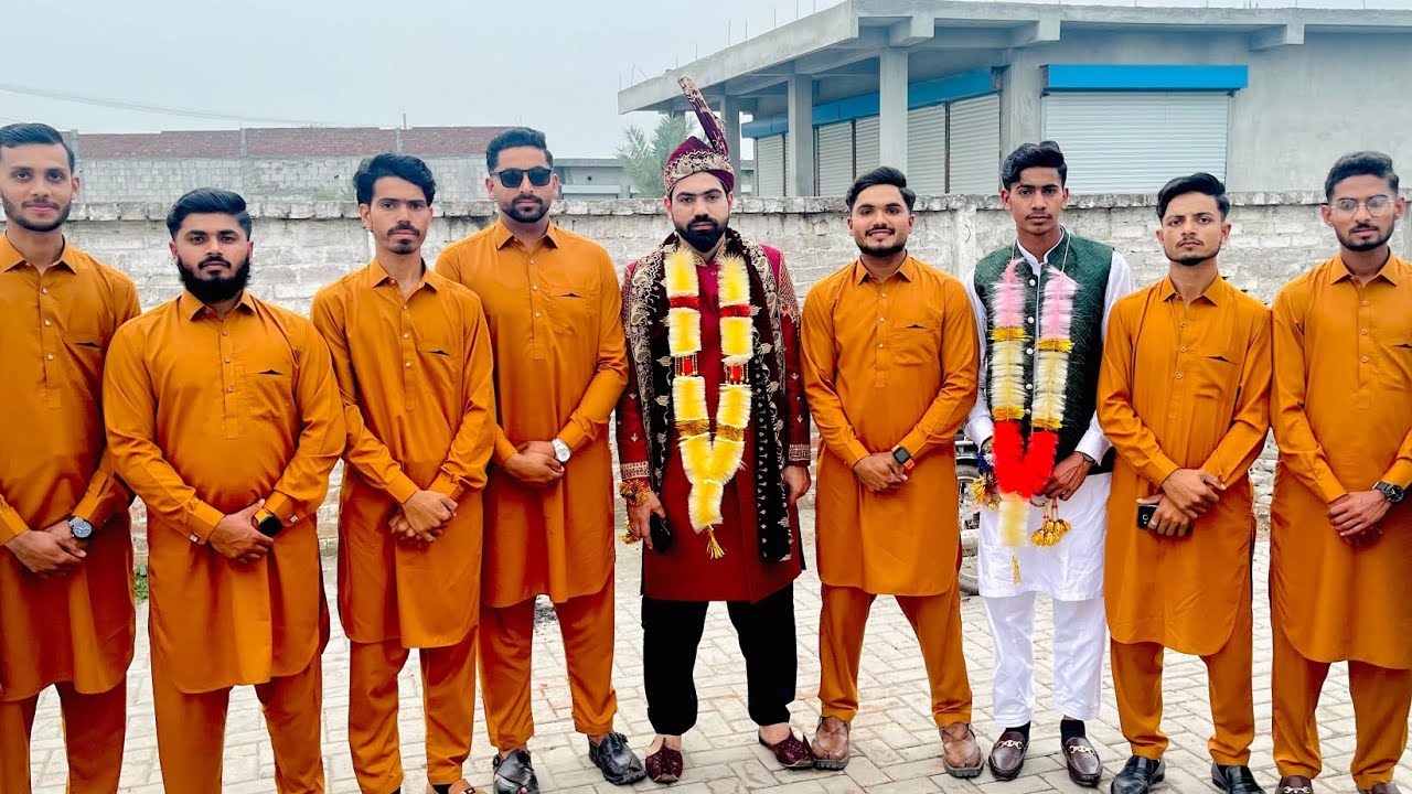 Happy Marriage Dear Atif(Our Friend Kashif_s Brother)🤝😍With My All Team ...