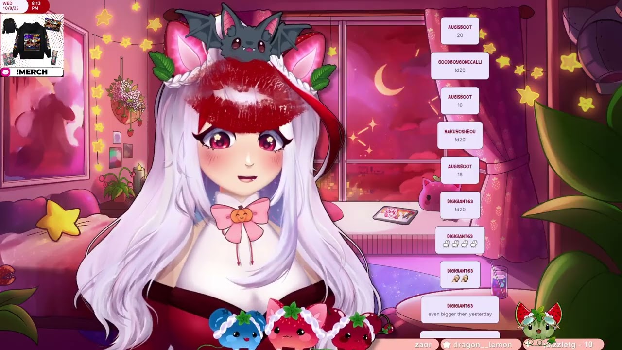 strawb & birthday bat transport your glass tabletop desk, pls leave us a good review and tip! 🍓🌟