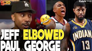 Jeff Teague's HILARIOUS STORY of elbowing Paul George for NO REASON in Hawks-Pacers game | Club 520