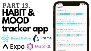 Part 13 - Uzual.App - Habit & Mood tracker application with React Native & graphQL screenshot 1