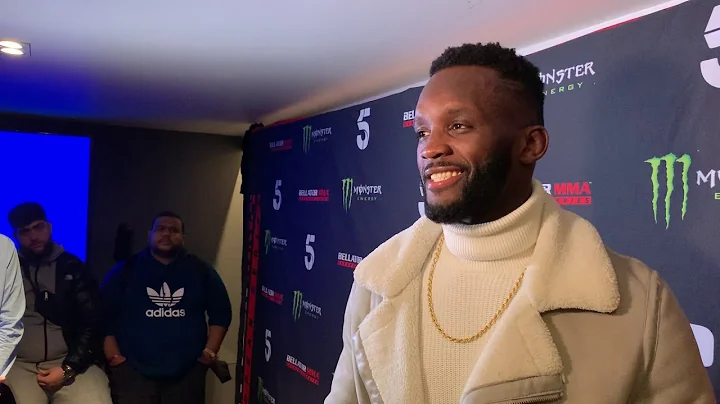Bellator London: Post Fight press scrum with Fabian Edwards
