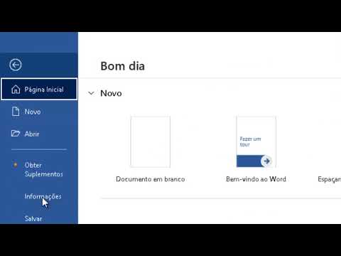 Aula Word 25 - Como converter imagem para o Word