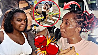 La mella se encuentra con objeto pastel cara a cara