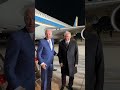 Recepción del presidente de Estados Unidos, Joseph Biden, en Aeropuerto Internacional Felipe Ángeles