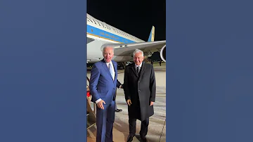 Recepción del presidente de Estados Unidos, Joseph Biden, en Aeropuerto Internacional Felipe Ángeles