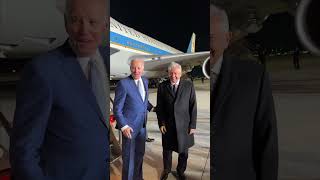 Recepción del presidente de Estados Unidos, Joseph Biden, en Aeropuerto Internacional Felipe Ángeles