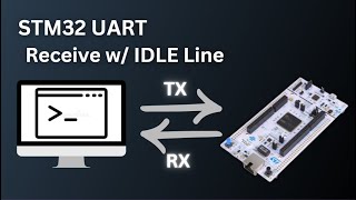 STM32 UART DMA + IDLE Line | Receive Data of Unknown Size