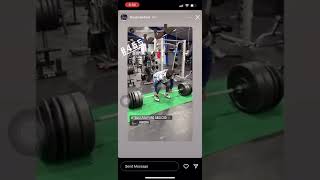Wow 😯 😯#terencecrawford shows unmatch strength dead lifting 455 easy 💪🏾