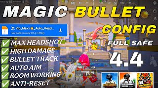 Bgmi 44 magic Bullet Tracking Autoheadshot Config File High Damage Aimbot Config Bgmi 44