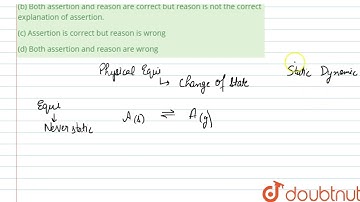 Each question contains STATEMENT-1 (Assertion) and STATEMENT-2( Reason).Examine the statements c...