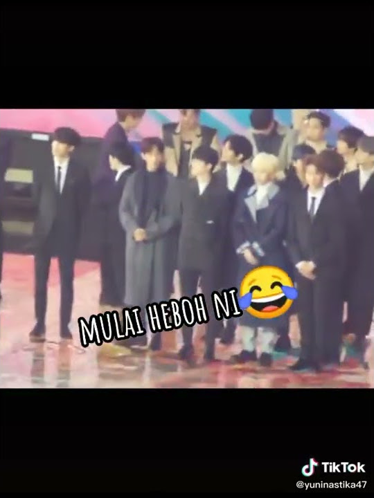 yaampun ketika bts datang para army langsung teriak :]]